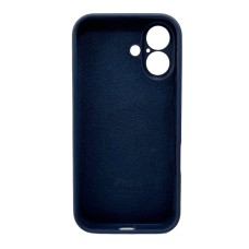 Чехол для смартфона Silicone Full Case AA Camera Protect for Apple iPhone 16 7,Dark Blue (FullAAi16-7)