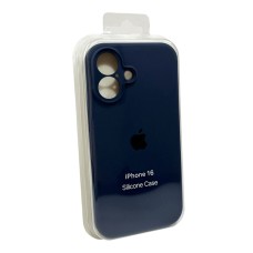Чехол для смартфона Silicone Full Case AA Camera Protect for Apple iPhone 16 7,Dark Blue (FullAAi16-7)
