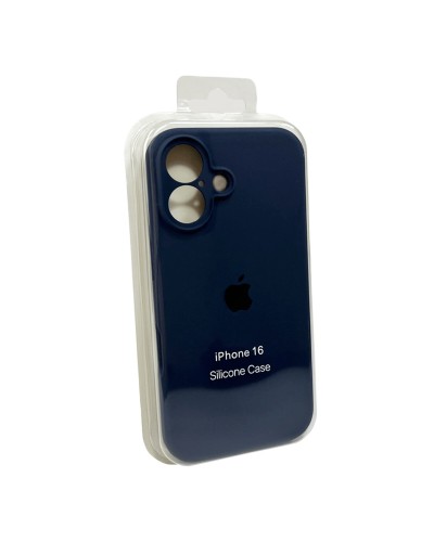 Чехол для смартфона Silicone Full Case AA Camera Protect for Apple iPhone 16 7,Dark Blue (FullAAi16-7)