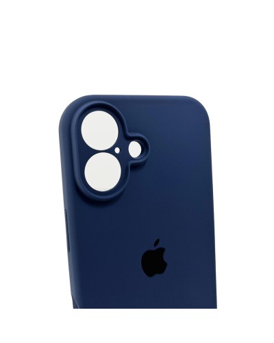 Чехол для смартфона Silicone Full Case AA Camera Protect for Apple iPhone 16 7,Dark Blue (FullAAi16-7)