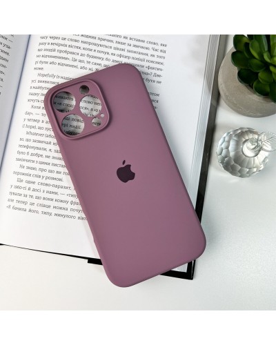 Чехол для смартфона Silicone Full Case AA Camera Protect для iPhone 16 Pro 60,Taro Purple (FullAAi16P-60)