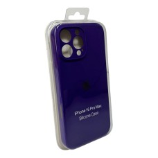Чехол для смартфона Silicone Full Case AA Camera Protect для iPhone 16 Pro 22,Dark Purple (FullAAi16P-22)