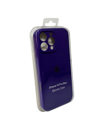 Чехол для смартфона Silicone Full Case AA Camera Protect для iPhone 16 Pro 22,Dark Purple (FullAAi16P-22)