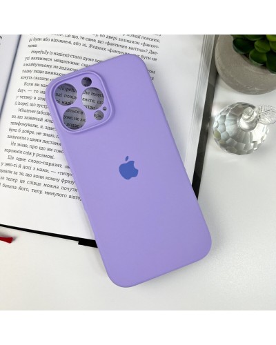 Чехол для смартфона Silicone Full Case AA Camera Protect для iPhone 16 Pro 26,Elegant Purple (FullAAi16P-26)