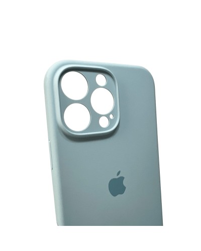 Чехол для смартфона Silicone Full Case AA Camera Protect для Apple iPhone 16 Pro 27, Mist Blue (FullAAi16P-27)