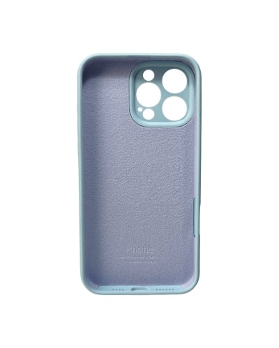 Чехол для смартфона Silicone Full Case AA Camera Protect для Apple iPhone 16 Pro 27, Mist Blue (FullAAi16P-27)