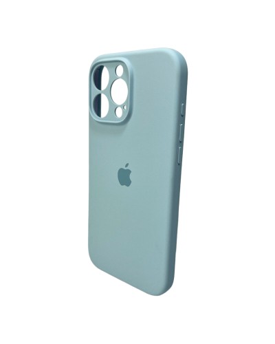 Чехол для смартфона Silicone Full Case AA Camera Protect для Apple iPhone 16 Pro 27, Mist Blue (FullAAi16P-27)