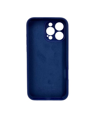 Чехол для смартфона Silicone Full Case AA Camera Protect для iPhone 16 Pro 39,Navy Blue (FullAAi16P-39)