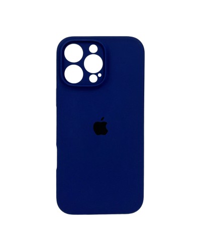 Чехол для смартфона Silicone Full Case AA Camera Protect для iPhone 16 Pro 39,Navy Blue (FullAAi16P-39)