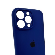 Чехол для смартфона Silicone Full Case AA Camera Protect для iPhone 16 Pro 39,Navy Blue (FullAAi16P-39)