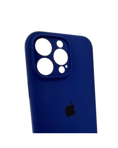 Чехол для смартфона Silicone Full Case AA Camera Protect для iPhone 16 Pro 39,Navy Blue (FullAAi16P-39)