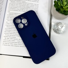 Чехол для смартфона Silicone Full Case AA Camera Protect для iPhone 16 Pro 39,Navy Blue (FullAAi16P-39)
