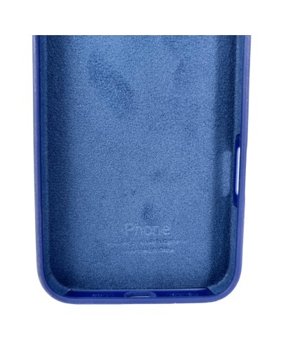 Чехол для смартфона Silicone Full Case AA Camera Protect для iPhone 16 Pro 39,Navy Blue (FullAAi16P-39)