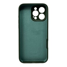 Чехол для смартфона Silicone Full Case AA Camera Protect для iPhone 16 Pro 40,Atrovirens (FullAAi16P-40)