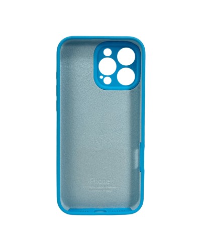 Чехол для смартфона Silicone Full Case AA Camera Protect для iPhone 16 Pro 44,Light Blue (FullAAi16P-44)