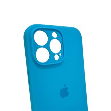 Чехол для смартфона Silicone Full Case AA Camera Protect для iPhone 16 Pro 44,Light Blue (FullAAi16P-44)