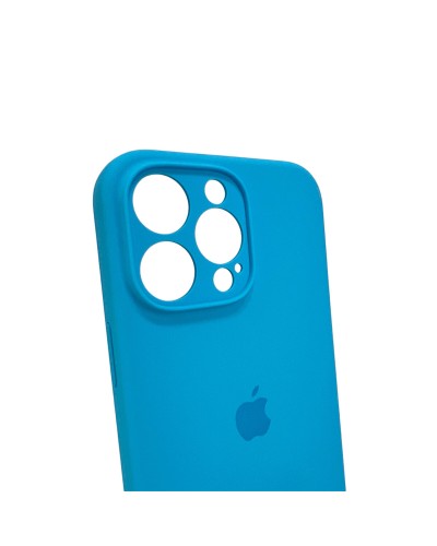 Чехол для смартфона Silicone Full Case AA Camera Protect для iPhone 16 Pro 44,Light Blue (FullAAi16P-44)