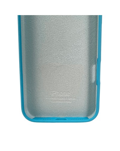 Чехол для смартфона Silicone Full Case AA Camera Protect для iPhone 16 Pro 44,Light Blue (FullAAi16P-44)