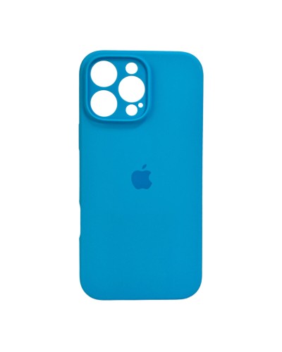 Чехол для смартфона Silicone Full Case AA Camera Protect для iPhone 16 Pro 44,Light Blue (FullAAi16P-44)