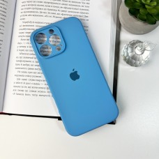 Чехол для смартфона Silicone Full Case AA Camera Protect для iPhone 16 Pro 49,Cornflower (FullAAi16P-49)