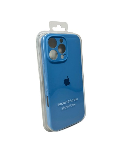 Чехол для смартфона Silicone Full Case AA Camera Protect для iPhone 16 Pro 49,Cornflower (FullAAi16P-49)