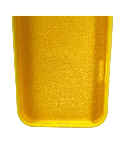 Чехол для смартфона Silicone Full Case AA Camera Protect для iPhone 16 Pro 56,Sunny Yellow (FullAAi16P-56)