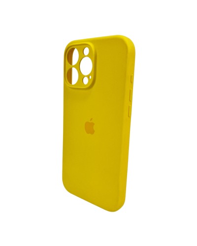 Чехол для смартфона Silicone Full Case AA Camera Protect для iPhone 16 Pro 56,Sunny Yellow (FullAAi16P-56)