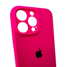 Чехол для смартфона Silicone Full Case AA Camera Protect для iPhone 16 Pro Max 23,Shiny Pink (FullAAi16PM-23)