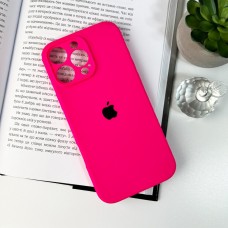 Чехол для смартфона Silicone Full Case AA Camera Protect для iPhone 16 Pro Max 23,Shiny Pink (FullAAi16PM-23)
