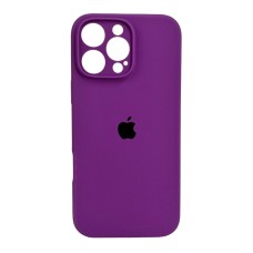 Чехол для смартфона Silicone Full Case AA Camera Protect для iPhone 16 Pro Max 19,Purple (FullAAi16PM-19)