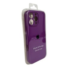 Чехол для смартфона Silicone Full Case AA Camera Protect для iPhone 16 Pro Max 19,Purple (FullAAi16PM-19)