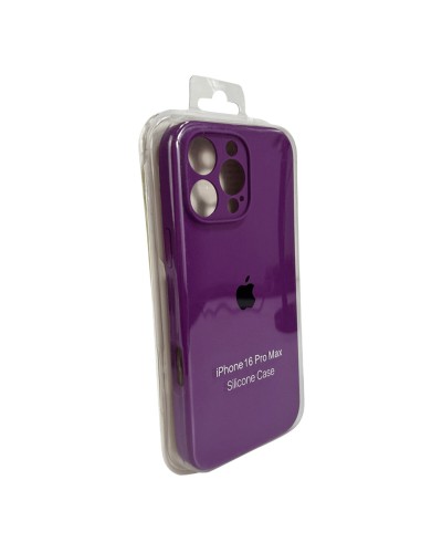 Чехол для смартфона Silicone Full Case AA Camera Protect для iPhone 16 Pro Max 19,Purple (FullAAi16PM-19)