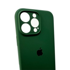 Чехол для смартфона Silicone Full Case AA Camera Protect для iPhone 16 Pro Max 46,Pine Green (FullAAi16PM-46)