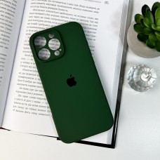 Чехол для смартфона Silicone Full Case AA Camera Protect для iPhone 16 Pro Max 46,Pine Green (FullAAi16PM-46)
