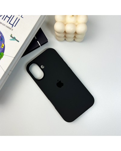 Чехол для смартфона Silicone Full Case AA Open Cam для Apple iPhone 16 12,Dark Grey (FullOpenAAi16-12)