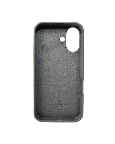 Чехол для смартфона Silicone Full Case AA Open Cam для Apple iPhone 16 12,Dark Grey (FullOpenAAi16-12)