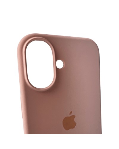 Чехол для смартфона Silicone Full Case AA Open Cam для iPhone 16 15,Pink Sand (FullOpenAAi16-15)