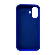 Чехол для смартфона Silicone Full Case AA Open Cam для iPhone 16 45,Shiny Blue (FullOpenAAi16-45)