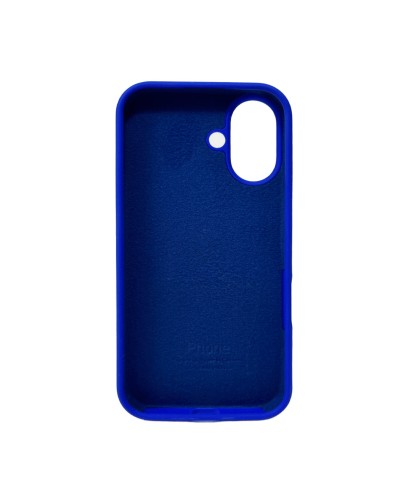 Чехол для смартфона Silicone Full Case AA Open Cam для iPhone 16 45,Shiny Blue (FullOpenAAi16-45)