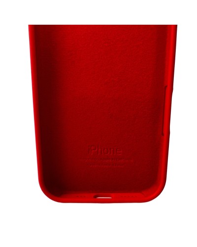 Чехол для смартфона Silicone Full Case AA Open Cam для iPhone 16 11,Red (FullOpeAAi16-11)