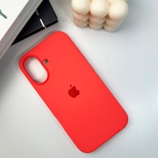 Чехол для смартфона Silicone Full Case AA Open Cam для Apple iPhone 16 18,Peach (FullOpeAAi16-18)