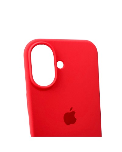 Чехол для смартфона Silicone Full Case AA Open Cam для Apple iPhone 16 18,Peach (FullOpeAAi16-18)