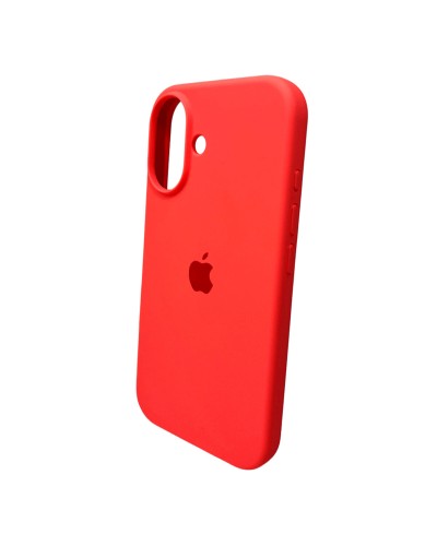 Чехол для смартфона Silicone Full Case AA Open Cam для Apple iPhone 16 18,Peach (FullOpeAAi16-18)