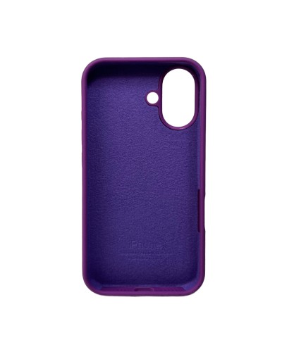 Чехол для смартфона Silicone Full Case AA Open Cam для Apple iPhone 16 19,Purple (FullOpeAAi16-19)