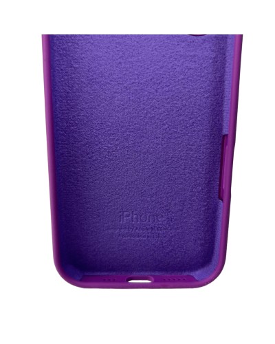 Чехол для смартфона Silicone Full Case AA Open Cam для Apple iPhone 16 19,Purple (FullOpeAAi16-19)