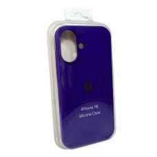 Чехол для смартфона Silicone Full Case AA Open Cam для Apple iPhone 16 22,Dark Purple (FullOpeAAi16-22)