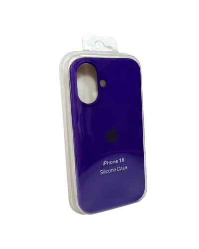 Чехол для смартфона Silicone Full Case AA Open Cam для Apple iPhone 16 22,Dark Purple (FullOpeAAi16-22)