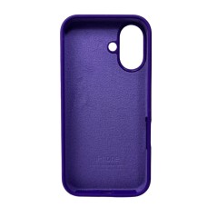 Чехол для смартфона Silicone Full Case AA Open Cam для Apple iPhone 16 22,Dark Purple (FullOpeAAi16-22)