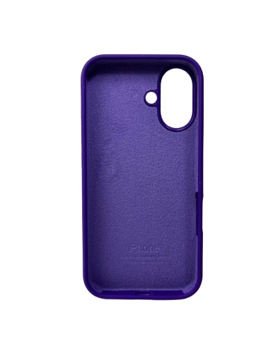 Чехол для смартфона Silicone Full Case AA Open Cam для Apple iPhone 16 22,Dark Purple (FullOpeAAi16-22)