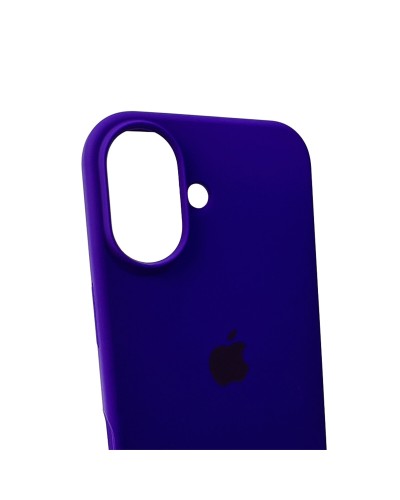 Чехол для смартфона Silicone Full Case AA Open Cam для Apple iPhone 16 22,Dark Purple (FullOpeAAi16-22)